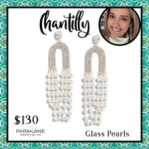 Beautiful Chantilly Statement Earrings